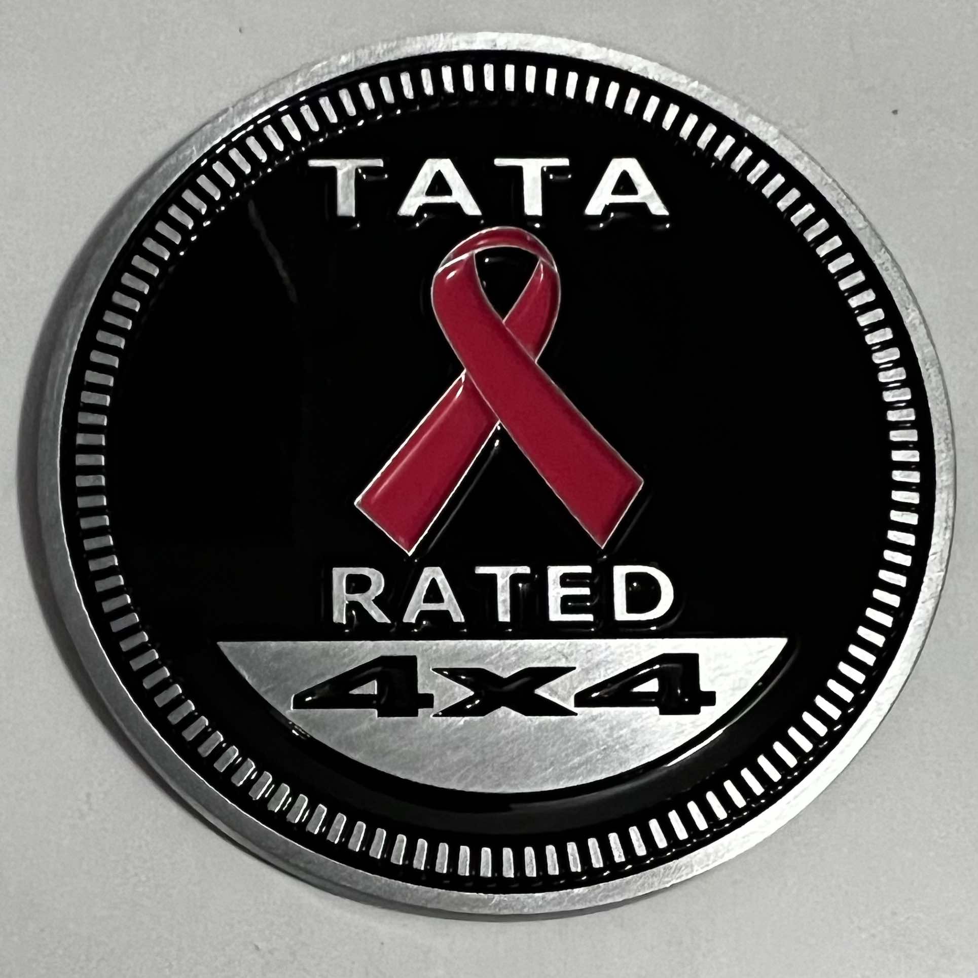 Tata Rated Fender Badge Emblem-