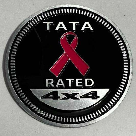 Tata Rated Fender Badge Emblem-