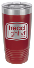 Load image into Gallery viewer, Tread Lightly! 20oz Tumbler Laser Engraved
