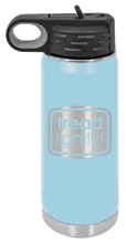 Load image into Gallery viewer, Tread Lightly! 20oz Water Bottle
