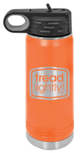 Load image into Gallery viewer, Tread Lightly! 20oz Water Bottle
