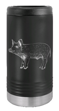 Load image into Gallery viewer, Pig Laser Engraved Slim Can Insulated Koosie
