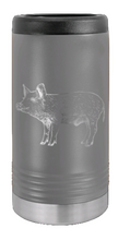 Load image into Gallery viewer, Pig Laser Engraved Slim Can Insulated Koosie
