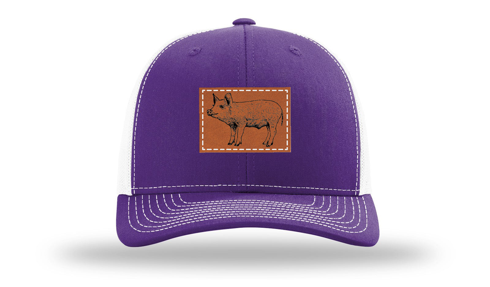 Purple / White