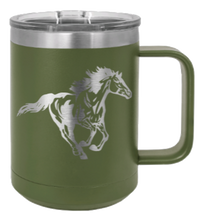 Load image into Gallery viewer, Horse 3 Laser Engraved Mug (Etched)

