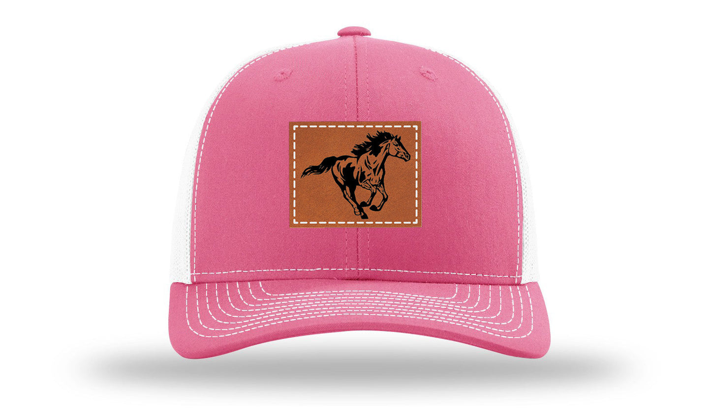Hot Pink / White