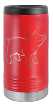 Load image into Gallery viewer, Pig 2 Laser Engraved Slim Can Insulated Koosie
