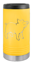 Load image into Gallery viewer, Pig 2 Laser Engraved Slim Can Insulated Koosie
