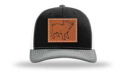 Black / White / Heather Grey