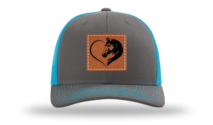 Charcoal / Neon Blue