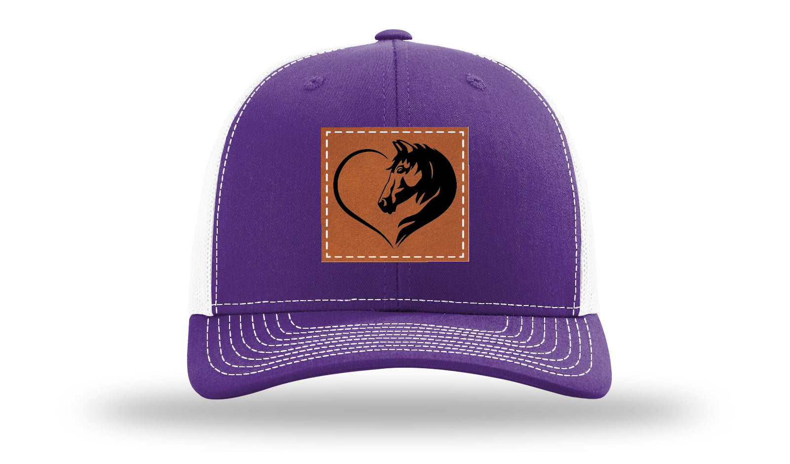 Purple / White