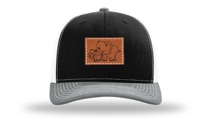 Black / White / Heather Grey