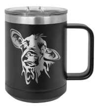 Load image into Gallery viewer, Cow Laser Engraved Mug (Etched)
