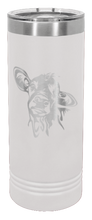 Load image into Gallery viewer, Cow Laser Engraved Skinny Tumbler (Etched)
