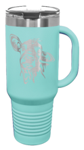 Load image into Gallery viewer, Cow 40oz Handle Mug Laser Engraved
