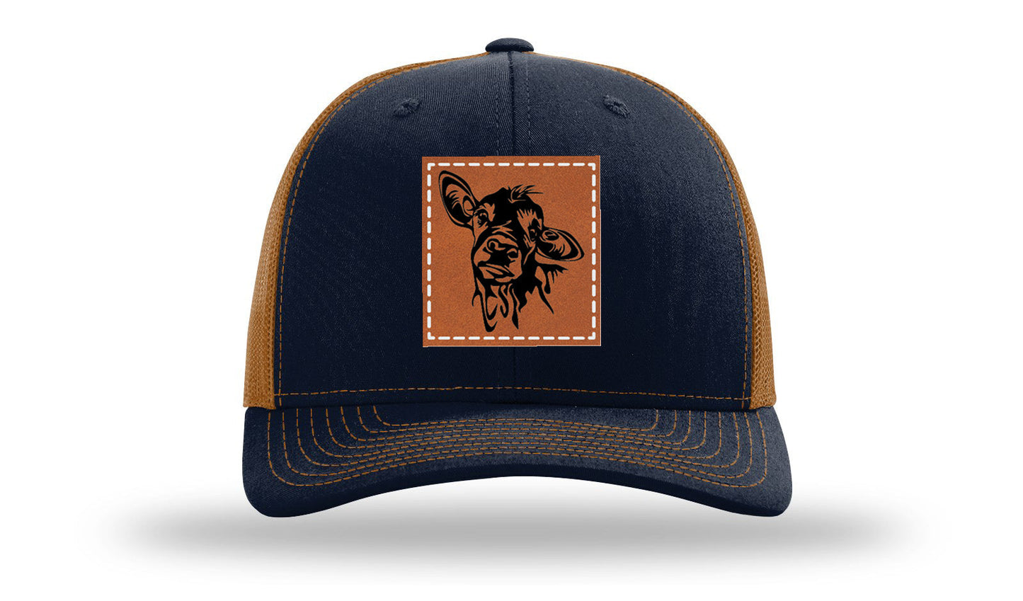 Navy / Caramel