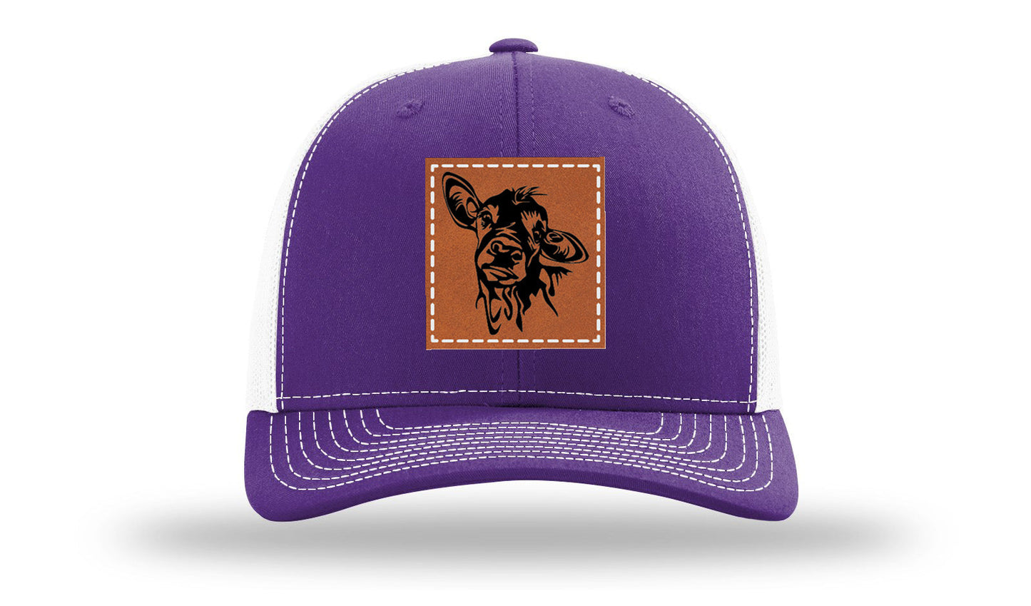 Purple / White