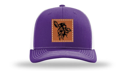 Purple / White