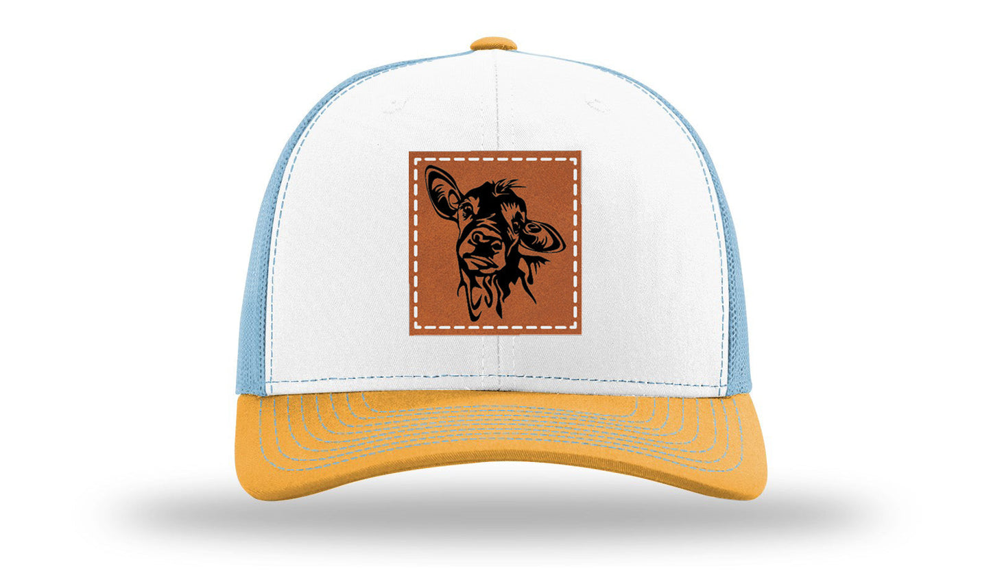 White / Columbia Blue / Yellow