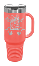 Load image into Gallery viewer, Goat 40oz Handle Mug Laser Engraved
