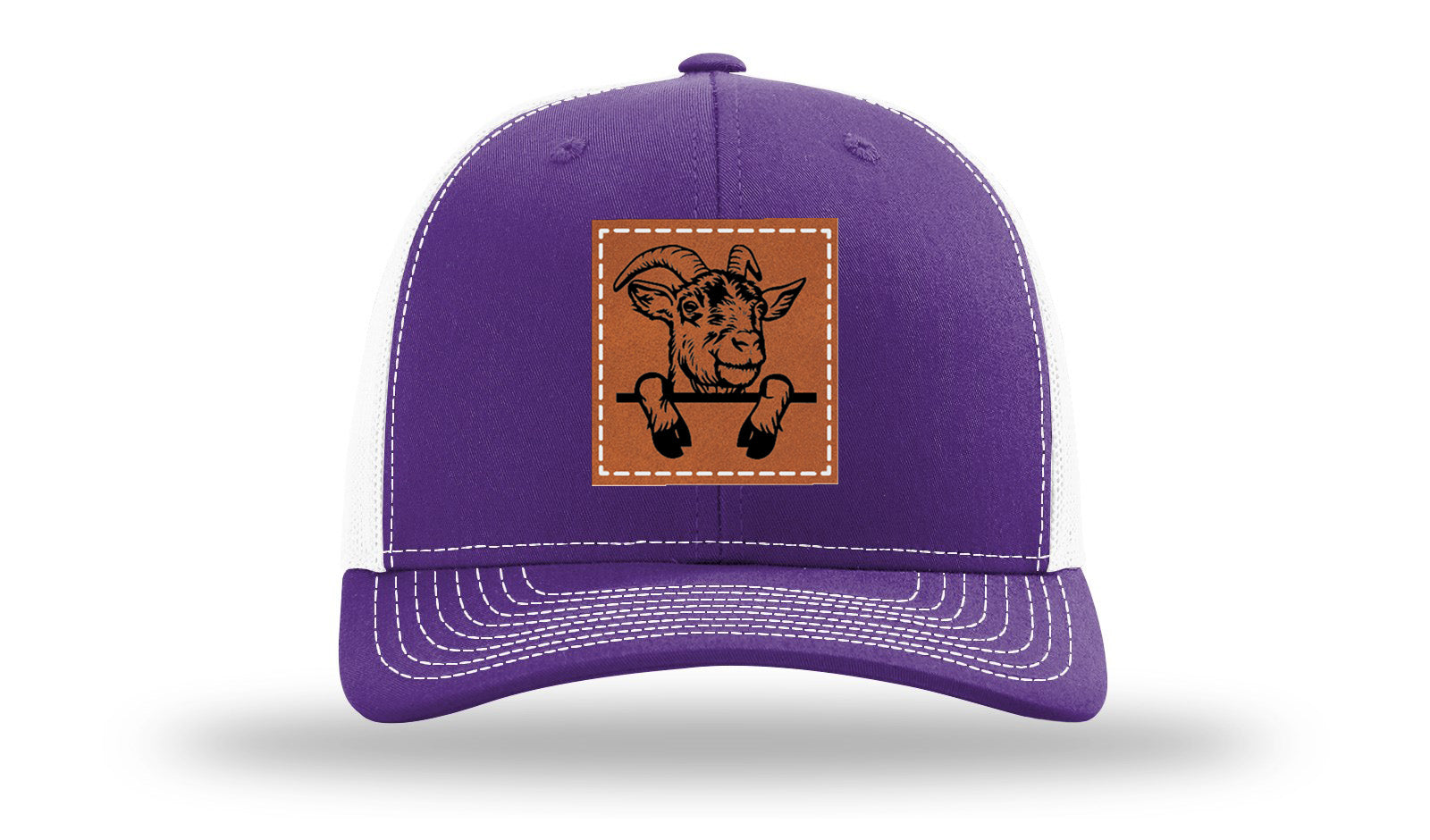 Purple / White