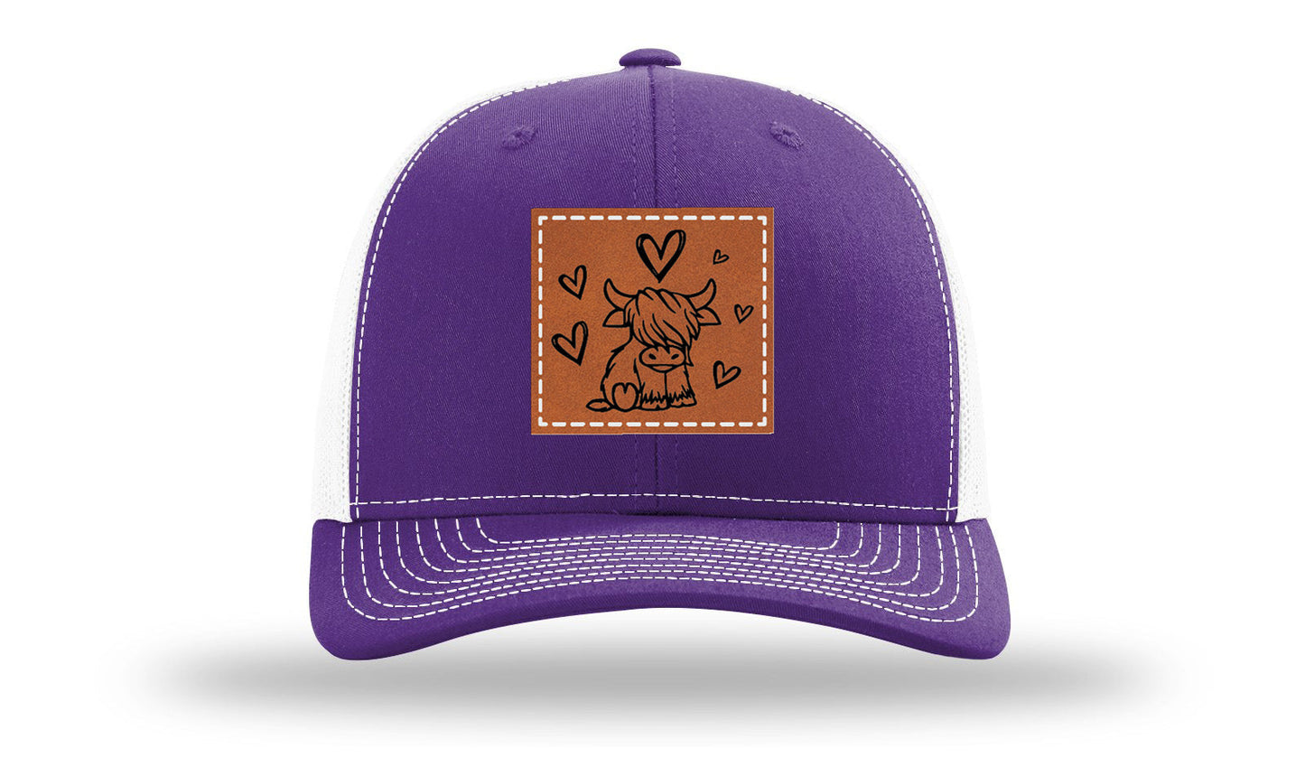 Purple / White