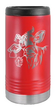 Load image into Gallery viewer, Cow With Bandana Laser Engraved Slim Can Insulated Koosie
