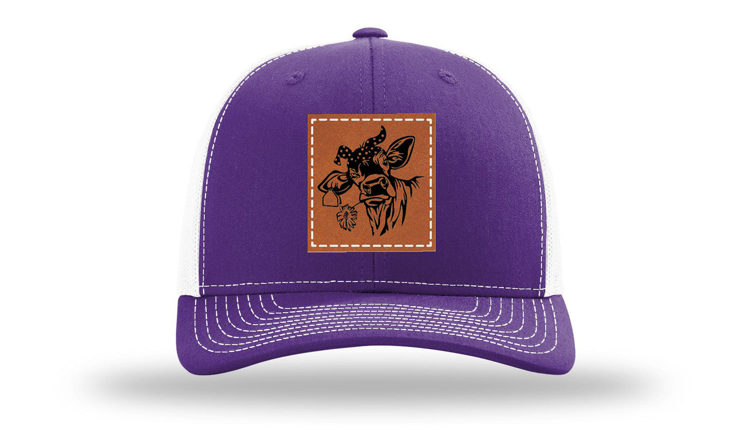 Purple / White