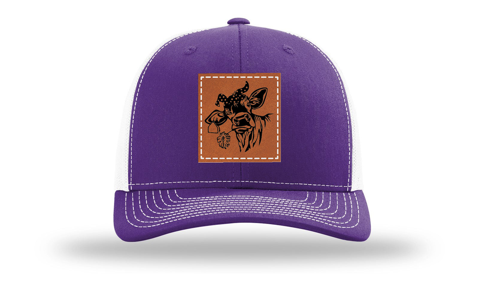 Purple / White