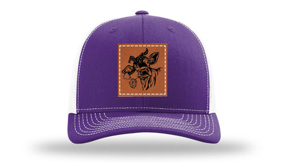 Purple / White