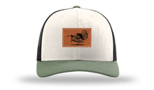 Load image into Gallery viewer, Turkey Strut Leather Patch Richardson 112 Hat
