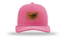 Load image into Gallery viewer, Turkey Strut Leather Patch Richardson 112 Hat
