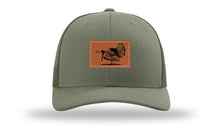 Load image into Gallery viewer, Turkey Strut Leather Patch Richardson 112 Hat
