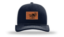 Load image into Gallery viewer, Turkey Strut Leather Patch Richardson 112 Hat
