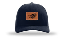 Load image into Gallery viewer, Turkey Strut Leather Patch Richardson 112 Hat
