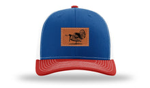 Load image into Gallery viewer, Turkey Strut Leather Patch Richardson 112 Hat
