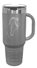 Load image into Gallery viewer, Horse 2 40oz Handle Mug Laser Engraved
