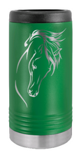 Load image into Gallery viewer, Horse 2 Laser Engraved Slim Can Insulated Koosie
