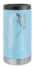Load image into Gallery viewer, Horse 2 Laser Engraved Slim Can Insulated Koosie
