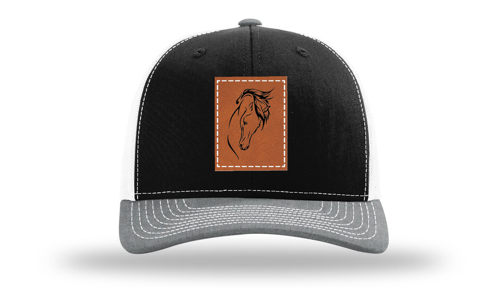 Black / White / Heather Grey