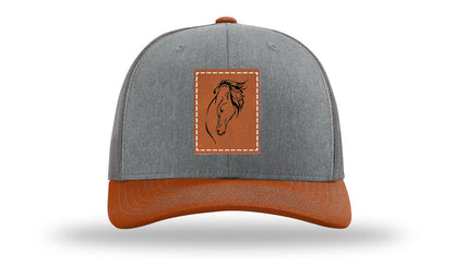 Heather Grey / Charcoal / Dark Orange