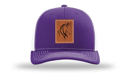 Purple / White