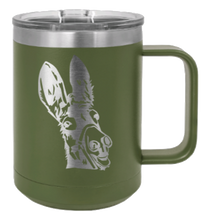 Load image into Gallery viewer, Donkey Laser Engraved Mug (Etched)
