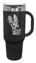 Load image into Gallery viewer, Donkey 40oz Handle Mug Laser Engraved
