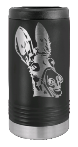 Donkey Laser Engraved Slim Can Insulated Koosie