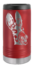 Load image into Gallery viewer, Donkey Laser Engraved Slim Can Insulated Koosie
