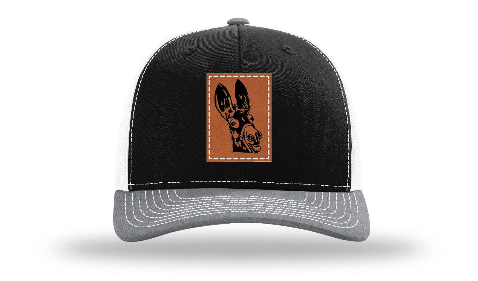 Black / White / Heather Grey