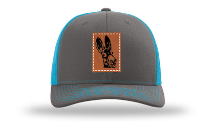 Charcoal / Neon Blue