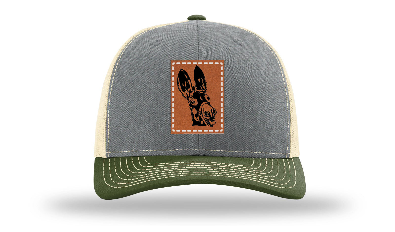 Heather Grey / Birch / Army Olive