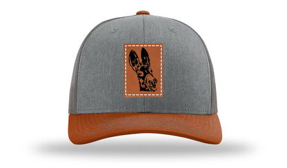 Heather Grey / Charcoal / Dark Orange